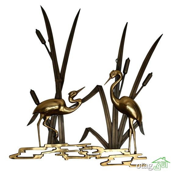 امکان استفاده از لوازم برنزی دکوری جذاب برای تزئین دیزاین منزل