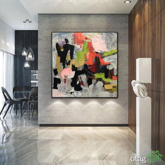 دکوراسیون دیوار به کمک تابلو و قاب عکس های زیبا دکوراسیون دیوار به کمک تابلو و قاب عکس های زیبا