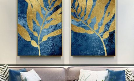 دکوراسیون دیوار به کمک تابلو و قاب عکس های زیبا