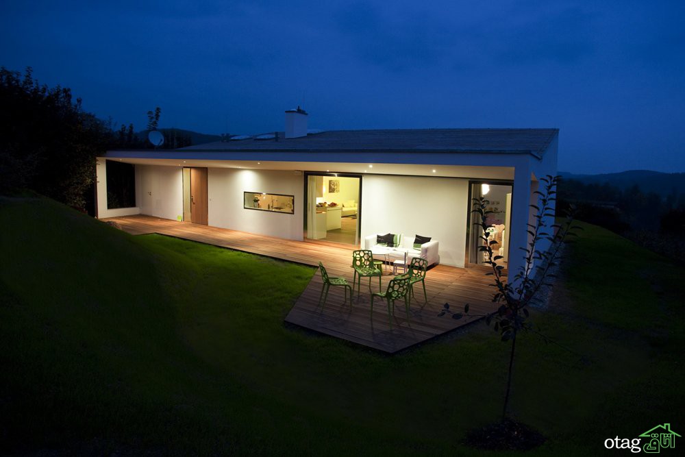 ایده‌های جالب طراحی خانه باغ کوچک به شکل مدرن و ساده