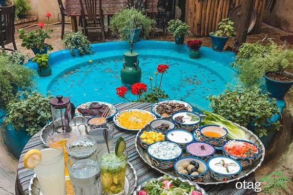 طراحی حوض در حیاط خانه ها به سبک قدیم برای ایجاد یک فضای دلنشین