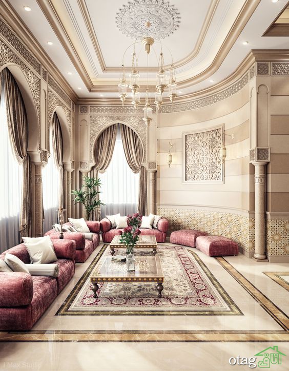 دکوراسیون داخلی خانههای عربی، آشنایی با چیدمان به سبک عربی دکوراسیون داخلی خانههای عربی، آشنایی با چیدمان به سبک عربی