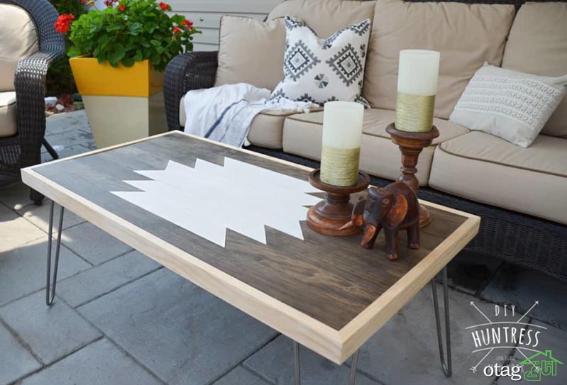 ساخت میز جلو مبلی چوبی، معرفی 6 ایده جذاب برای ساخت میز
