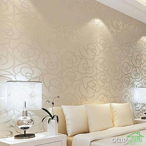 22 مدل جذاب کاغذ دیواری کرم طلایی برای پذیرایی و اتاق خواب 22 مدل جذاب کاغذ دیواری کرم طلایی برای پذیرایی و اتاق خواب