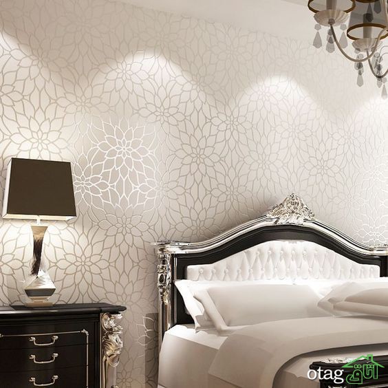 22 مدل جذاب کاغذ دیواری کرم طلایی برای پذیرایی و اتاق خواب