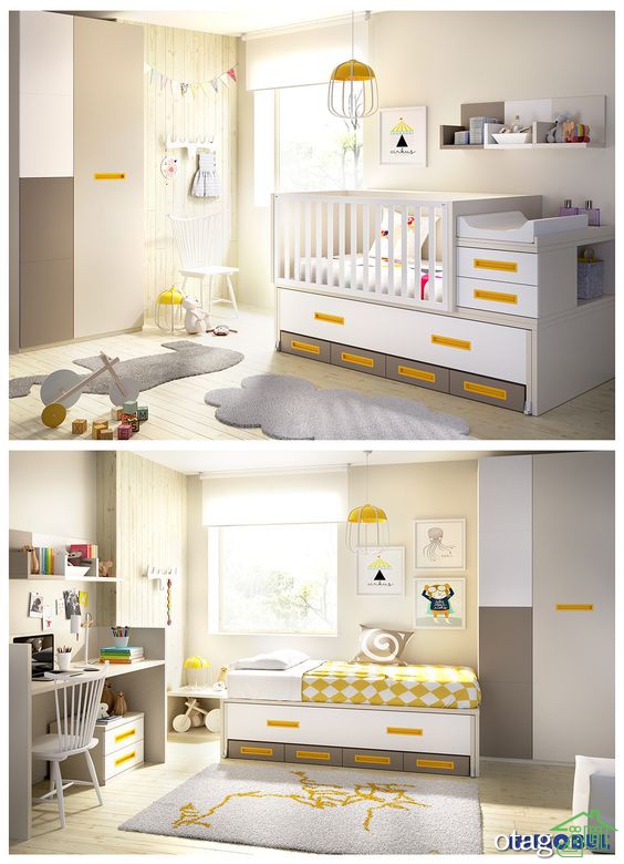 26 مدل سرویس خواب دو منظوره مناسب اتاق کودک و نوجوان