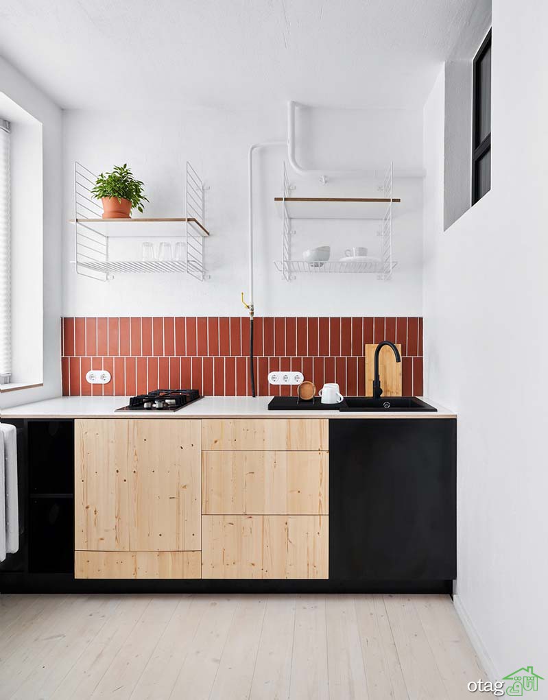 وسایل آشپزخانه قرمز، ایده‌هایی جالب برای طراحی جسورانه