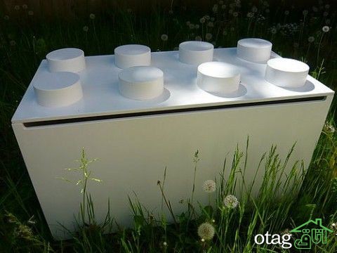 سبد و باکس اسباب بازی اتاق کودک در انواع چوبی و پارچه&zwnj;ای