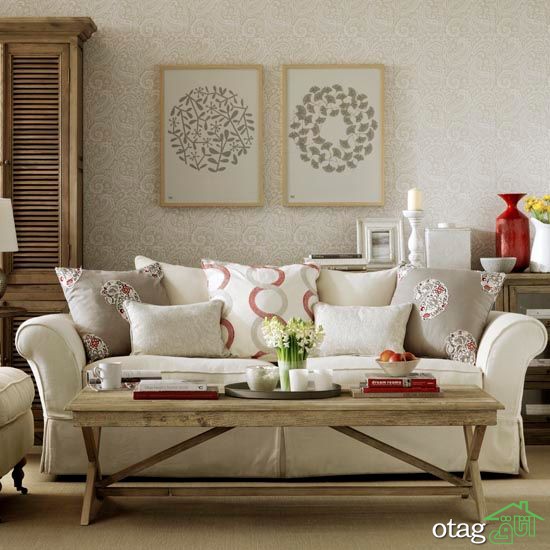 چیدمان کوسن ها برای دیزاین حرفه ای مبلمان