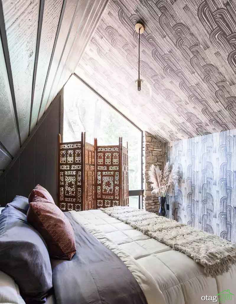 سقف اتاق خواب جوان، معرفی ایده‌های جذاب و ساده برای طراحی