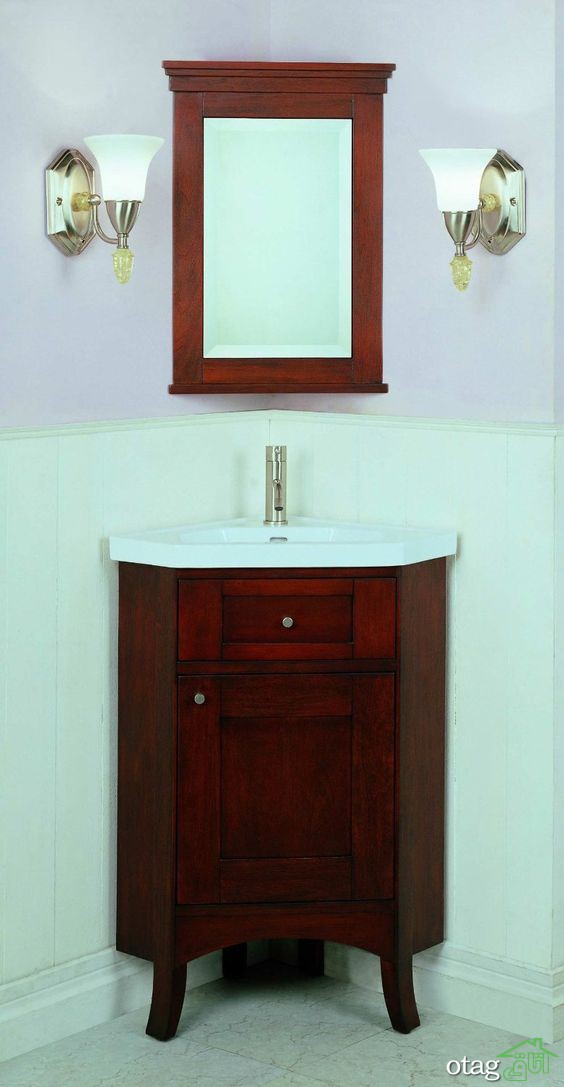 20 مدل جدید روشویی کابینتی سه گوش در طرحهای مدرن و کلاسیک 20 مدل جدید روشویی کابینتی سه گوش در طرحهای مدرن و کلاسیک