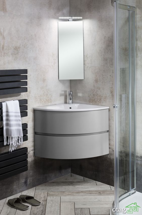 20 مدل جدید روشویی کابینتی سه گوش در طرحهای مدرن و کلاسیک 20 مدل جدید روشویی کابینتی سه گوش در طرحهای مدرن و کلاسیک