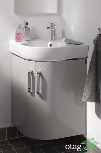 20 مدل جدید روشویی کابینتی سه گوش در طرحهای مدرن و کلاسیک 20 مدل جدید روشویی کابینتی سه گوش در طرحهای مدرن و کلاسیک