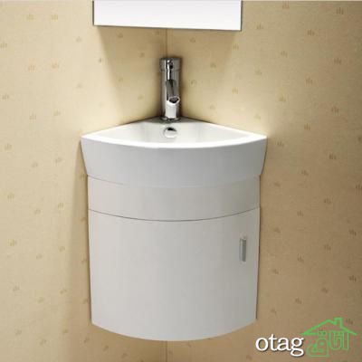 20 مدل جدید روشویی کابینتی سه گوش در طرحهای مدرن و کلاسیک 20 مدل جدید روشویی کابینتی سه گوش در طرحهای مدرن و کلاسیک