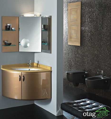 20 مدل جدید روشویی کابینتی سه گوش در طرحهای مدرن و کلاسیک 20 مدل جدید روشویی کابینتی سه گوش در طرحهای مدرن و کلاسیک