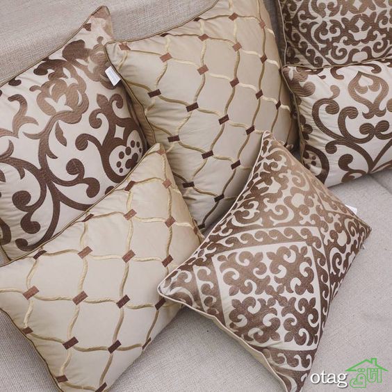 45 طرح جذاب کوسن مبل کلاسیک و سلطنتی در انواع رنگ&zwnj;ها