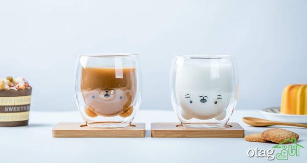 30 مدل لیوان فانتزی شیشه‌ای نوشیدنی با طراحی شگفت انگیز