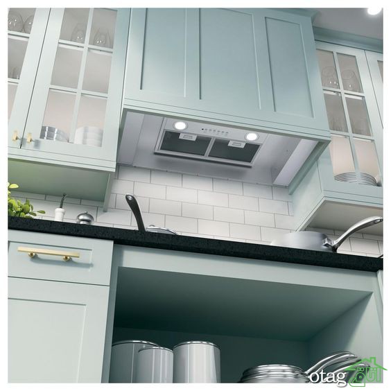 کابینت هود مخفی در طرحهای شیک و بررسی مزایا و معایب آن کابینت هود مخفی در طرحهای شیک و بررسی مزایا و معایب آن