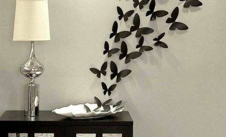 نمونه هایی از تزیینات روی دیوار به منظور زیباتر جلوه دادن دکوراسیون داخلی