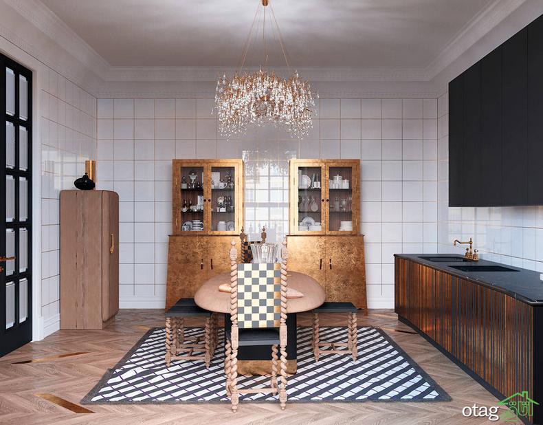 مدل کابینت مسی برای آشپزخانه‌های امروزی در رنگ‌های زیبا