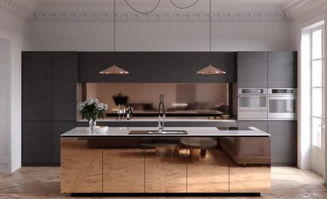 مدل کابینت مسی برای آشپزخانه‌های امروزی در رنگ‌های زیبا