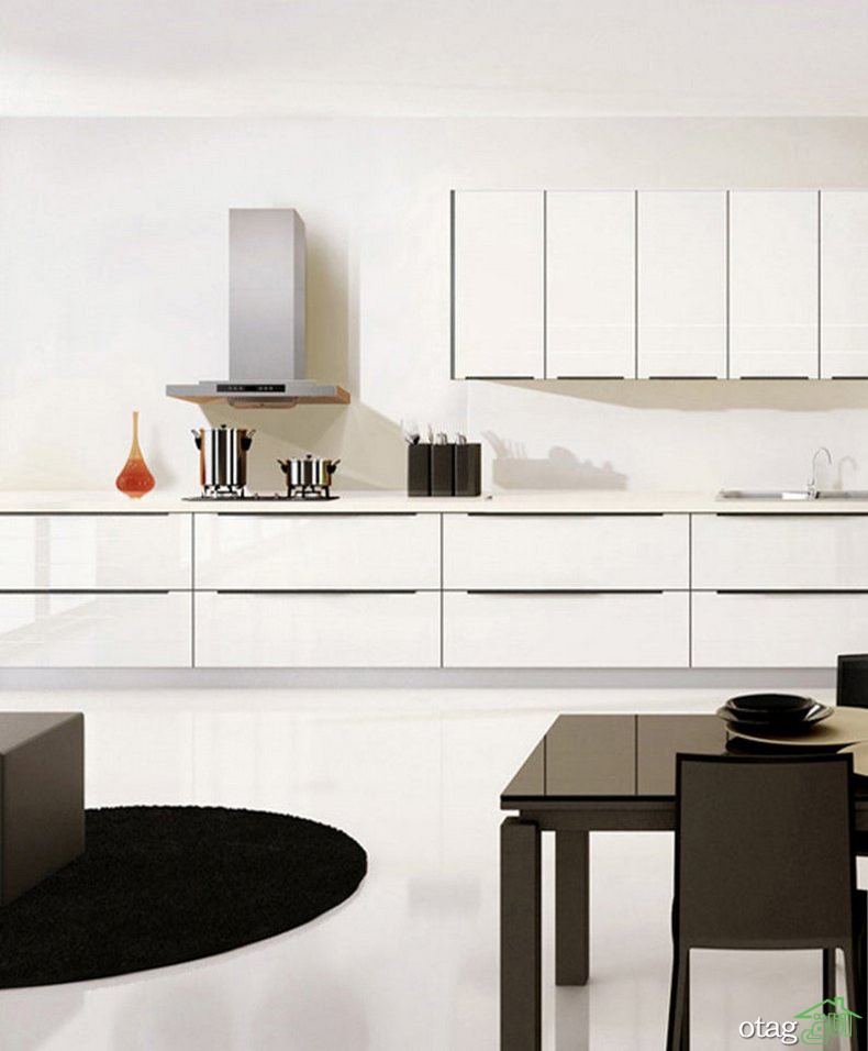 مدلهای جدید کابینت با دستگیره مخفی برای آشپزخانههای مدرن مدلهای جدید کابینت با دستگیره مخفی برای آشپزخانههای مدرن
