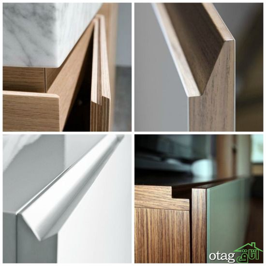 مدلهای جدید کابینت با دستگیره مخفی برای آشپزخانههای مدرن مدلهای جدید کابینت با دستگیره مخفی برای آشپزخانههای مدرن
