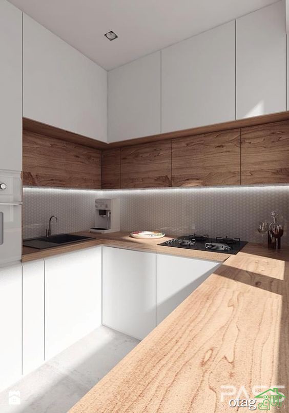 مدل‌های جدید کابینت با دستگیره مخفی برای آشپزخانه‌های مدرن