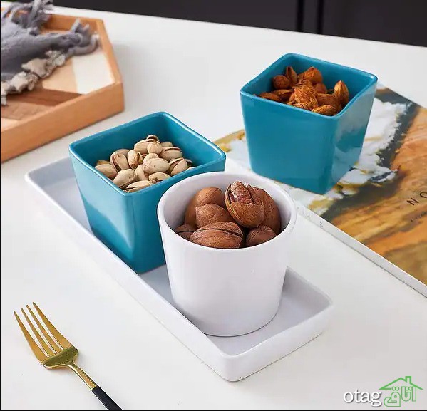 سرویس آجیل خوری جدید در طرحهای چینی، فلزی و کریستال سرویس آجیل خوری جدید در طرحهای چینی، فلزی و کریستال