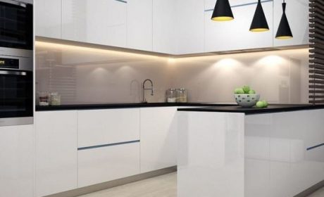 30 طرح جدید کابینت سفید متالیک برای آشپزخانه‌های امروزی