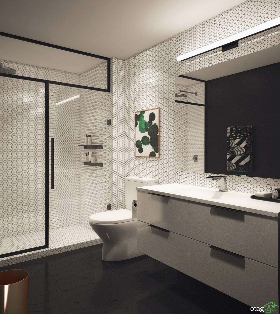 بهترین ایده های طراحی دکوراسیون داخلی حمام در سال جدید