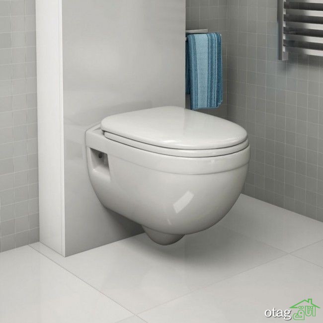 خرید 39 مدل بهترین توالت فرنگی دیواری و تاشو