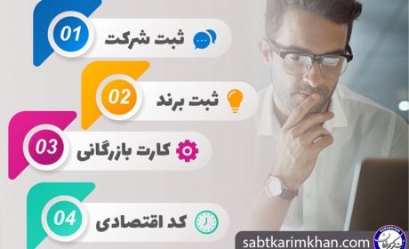 ثبت شرکت و علامت تجاری در موسسه ثبتی کریم خان