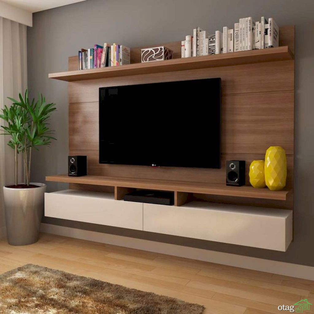 چطور دیوار پشت تلویزیون را متناسب با نوع دکوراسیون تزیین کنیم؟