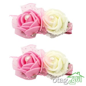 خرید 40 مدل گل سر دخترانه و زنانه بسیار شیک و زیبا
