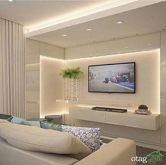 چطور دیوار پشت تلویزیون را متناسب با نوع دکوراسیون تزیین کنیم؟