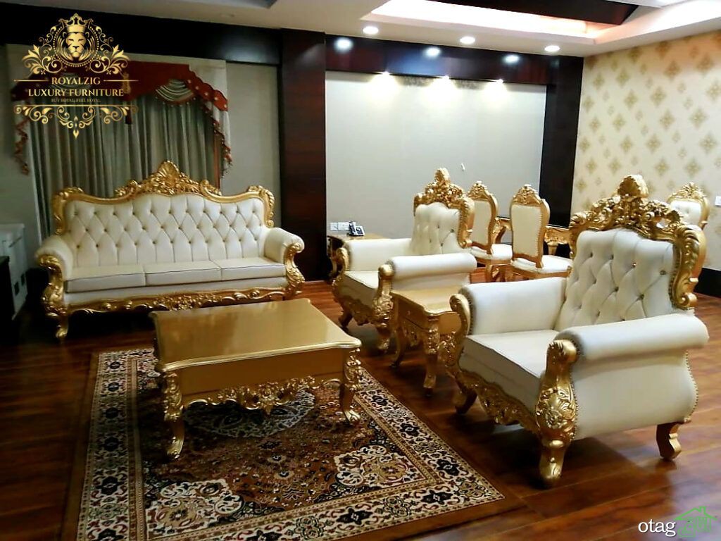 با انواع مدل های مبل سلطنتی و نحوه چیدمان هر یک آشنا شوید! با انواع مدل های مبل سلطنتی و نحوه چیدمان هر یک آشنا شوید!