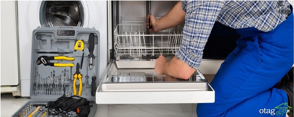 علت برق داشتن بدنه ماشین ظرفشویی
