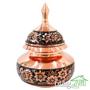 خرید 41 مدل قندان مسی بسیار شیک و زیبا