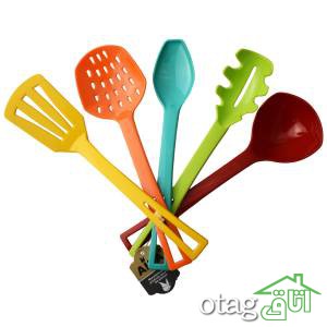40 مدل ست کفگیر و ملاقه [ فانتزی آشپزخانه ] با قیمت خرید