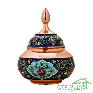خرید 41 مدل قندان مسی بسیار شیک و زیبا