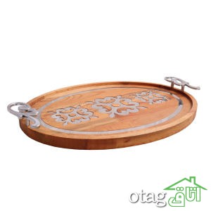 خرید 39 مدل سینی استیل در طرح های متنوع و زیبا