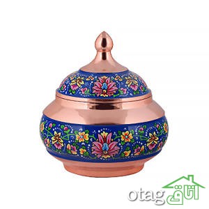 خرید 41 مدل قندان مسی بسیار شیک و زیبا