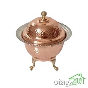 خرید 41 مدل قندان مسی بسیار شیک و زیبا