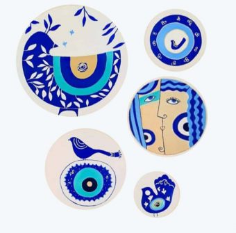 خرید 41 مدل بشقاب دیوارکوب بسیار شیک و زیبا