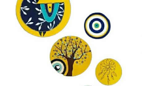 خرید 41 مدل بشقاب دیوارکوب بسیار شیک و زیبا