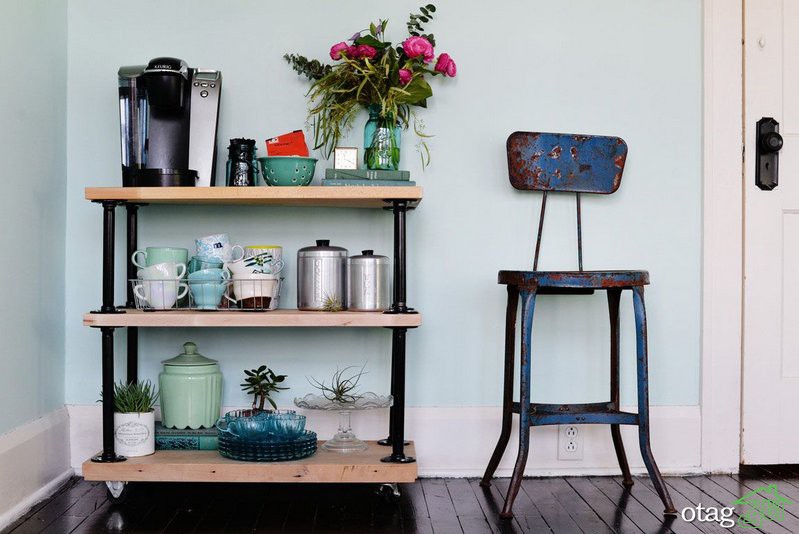 کافی بار خانگی، 6 ایده جذاب برای ساخت ایستگاه قهوه در خانه