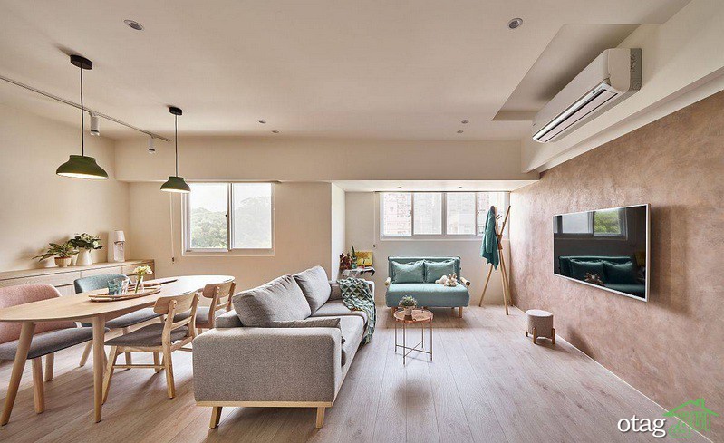 3 طرح خانه شیک و ساده برای منازل آپارتمانی مدرن ایرانی