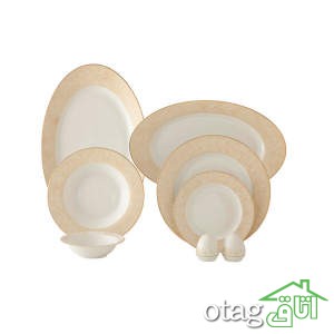 35 مدل ست چینی زرین [ سرویس غذا خوری و چایخوری ] با قیمت خرید