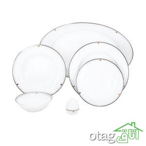 35 مدل ست چینی زرین [ سرویس غذا خوری و چایخوری ] با قیمت خرید